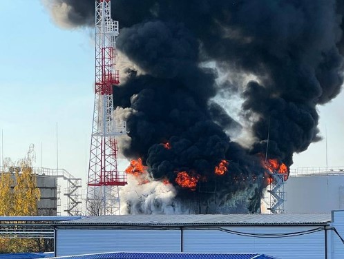 ВСУ ударили по нефтебазе в Белгородском районе