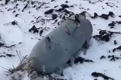 В Волгоградской области упал неизвестный объект