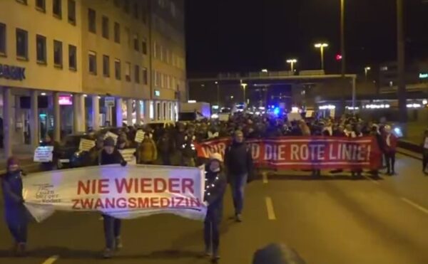 Нюрнберг против поставок оружия ВСУ, в городе массовые митинги