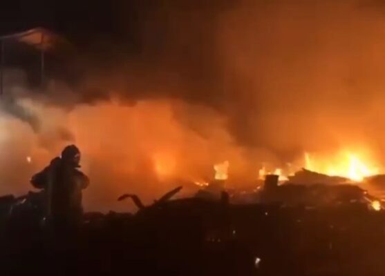 Семь строителей трассы «Таврида» в Севастополе погибли при пожаре в бытовках – региональное МЧС