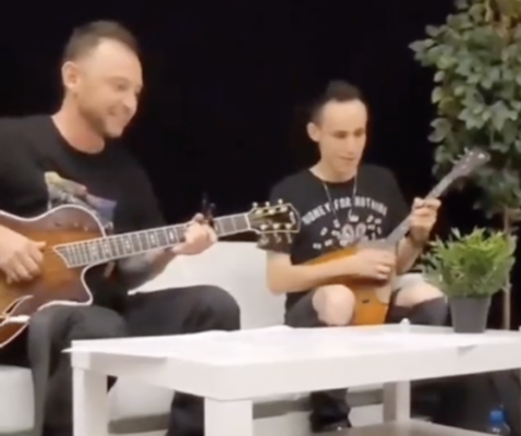 Музыкант Рома «Зверь» написал песню о своей поездке в Донбасс