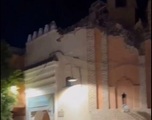 Мощное землетрясение произошло в Марокко