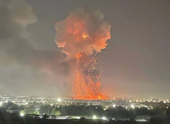 В Ташкенте прогремел мощнейший взрыв на промышленном складе