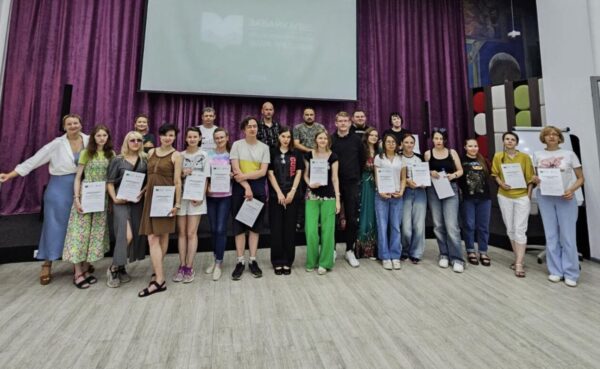 Анна Ревякина в Литературной мастерской Захара Прилепина